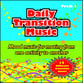Daily Transition Music CD